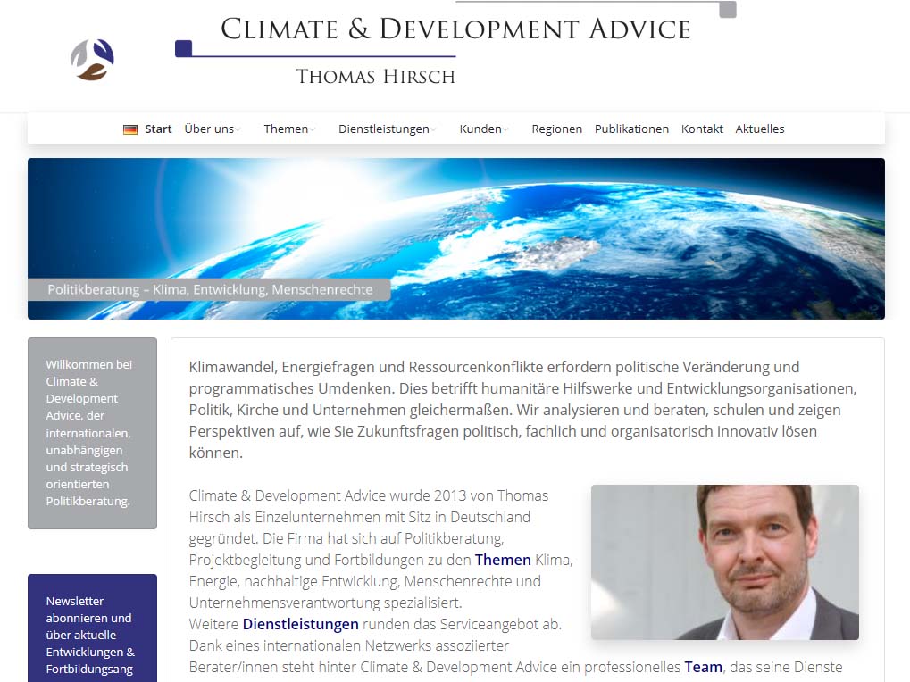 Climate Development Advice